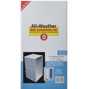 New XL Pet Door Wall Installation Kit D